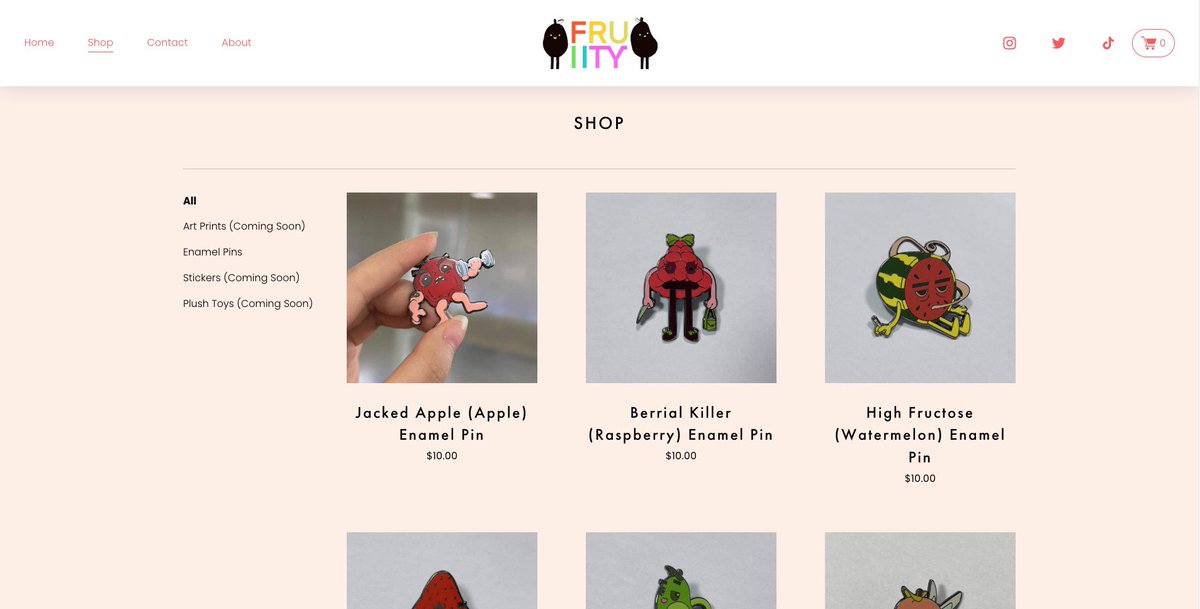 _HYRenee_'s tweet photo. My project is live! Hello FRUIITY 👋🏼 
Shipping is Australia only at the moment, but stay tuned for updates!

https://t.co/6MPGUels3i https://t.co/j1CFXmwKtj