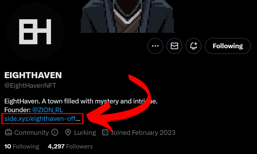 EIGHTHAVEN 🤝 Side.xyz

We’re thrilled to announce this new collaboration between our two projects.

<a href="/EightHavenNFT/">EIGHTHAVEN</a> now uses a <a href="/sidexyz/">Side.xyz</a> page for its link in bio.

👉 side.xyz/eighthaven-off…
