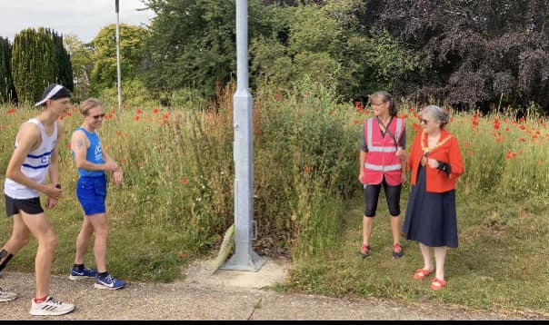 FulbournHosppr's tweet photo. Thank you to the volunteers&amp;runners who took part in Fulbourn Hospital parkrun.Thank you to Jenny Gawthrope Wood Cambridge City's Mayor who celebrated NHS 75 at Fulbourn Hospital parkrun.Thank you @theEDGEcafe for the cupcakes. @JennyssWood @CPFT_NHS https://t.co/mluRjSAq3z