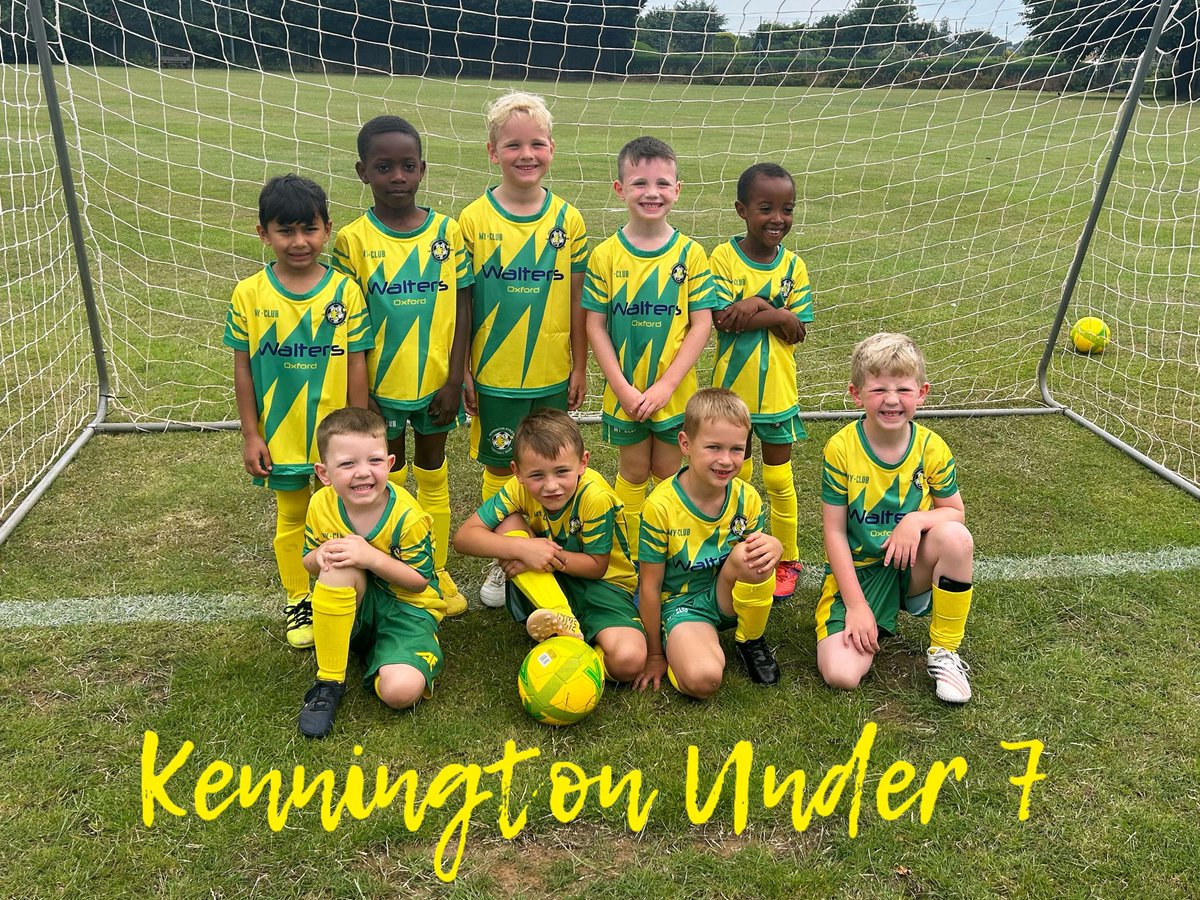 Kennington Athletic (@kenningtonafc) on Twitter photo Introducing the next generation of Kennington players, our new U7s for the 23/24 season. Coming from our thriving academy, playing their first home game today. Well done boys. Looking the part in the famous yellow and green. <a href="/OYFLeague/">Oxfordshire Youth Football League</a>
ππππβ½β½β½ Introducing the next generation of Kennington players, our new U7s for the 23/24 season. Coming from our thriving academy, playing their first home game today. Well done boys. Looking the part in the famous yellow and green. <a href="/OYFLeague/">Oxfordshire Youth Football League</a>
ππππβ½β½β½