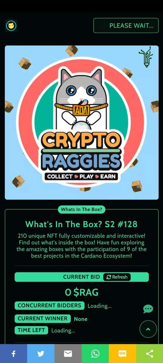 Last CryptoRaggie Box in RagAlley!!!

cryptoraggies.io/ragalley/aucti…

All in $RAG