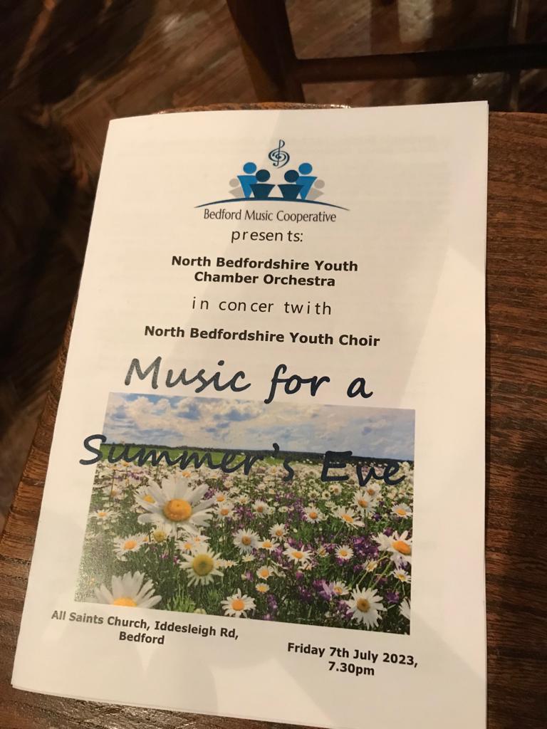 Thanks to our colleagues at the music coop for a brilliant concert. Well done to our 6th formers who sang and played.