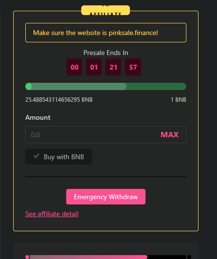 We have achieved our initial goal of 25 BNBs.

Once the pre-sale is over, the token launch will take place. 

Stay tuned for updates and announcements.

#Threads #BSC #Pinksale #Presale #BSC #Binance