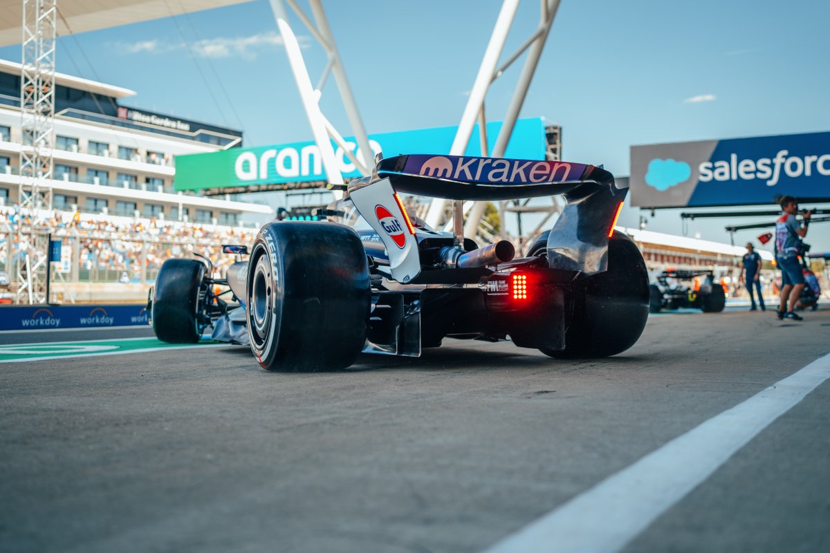 The qualifying is underway at Silverstone! Good luck this weekend <a href="/alex_albon/">Alex Albon</a> &amp; <a href="/LoganSargeant/">Logan Sargeant</a> 🤝 

#BritishGP