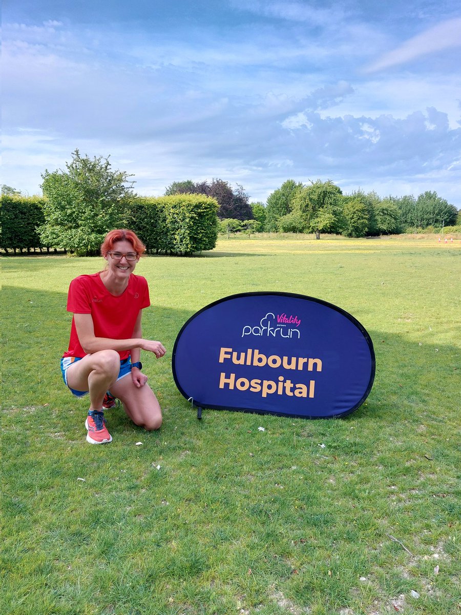 TrishBB_1's tweet photo. @parkrunUK Loved it :) My first @FulbournHosppr -super proud of @CPFT_NHS for hosting the 2nd ever hospital-based parkrun. Loads of brilliant chat about @HAYCambsPboro. Plus great reflection on all @CambsPboroICS's new @rcgp parkrun-practice sign-ups - more coming too! #NHS75parkrun https://t.co/novCbVdxPU