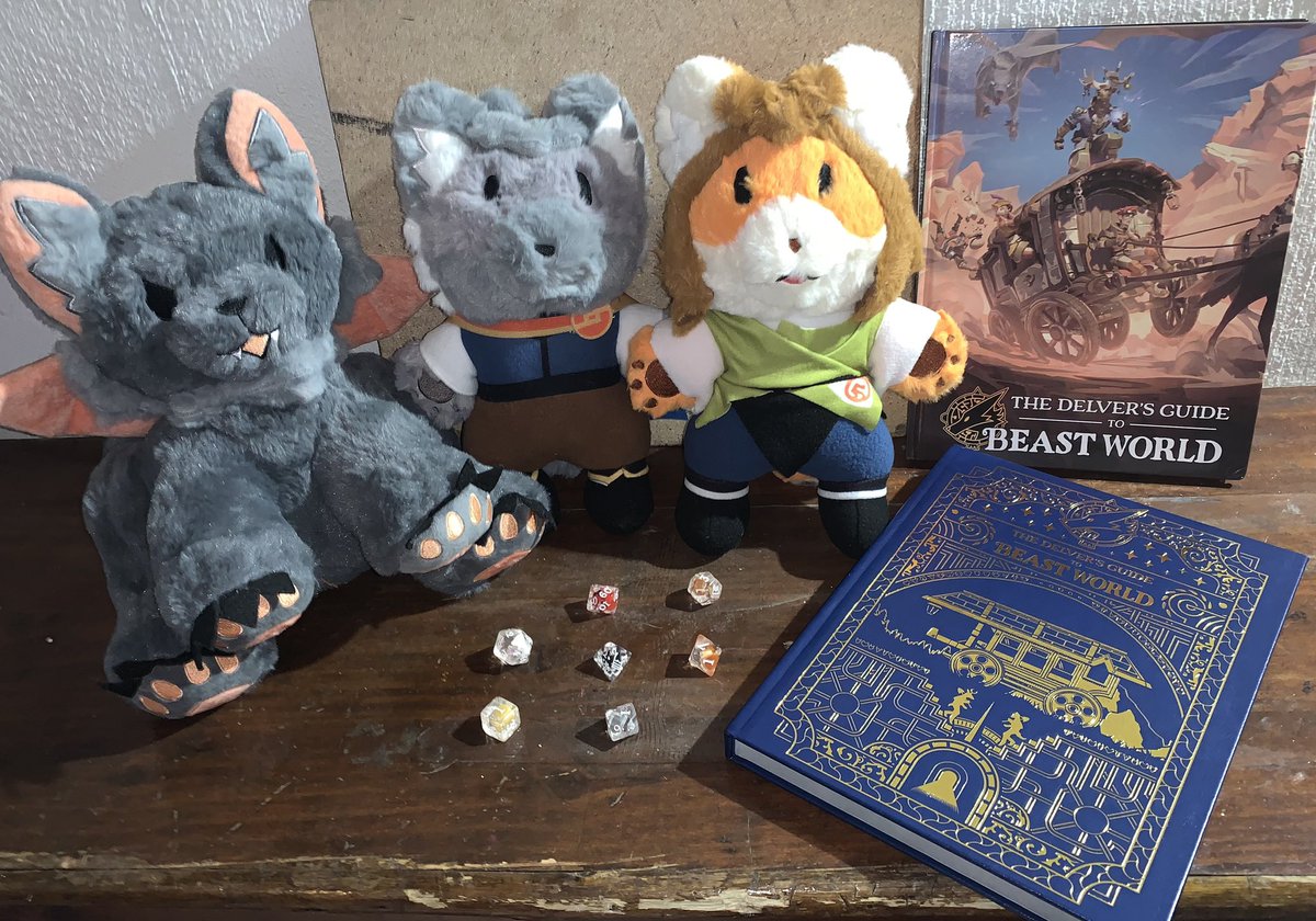 JohnnyDragonJr's tweet photo. Look at these awesome furry meets dungeons and dragons themed products from @TheDelversGuide !! 🤩🤩🤩

You can find them at the raffle table in the dealers den! 😊

#SAFC2023 #southafrifur #dungeonsanddragons https://t.co/2MhdSwKh99