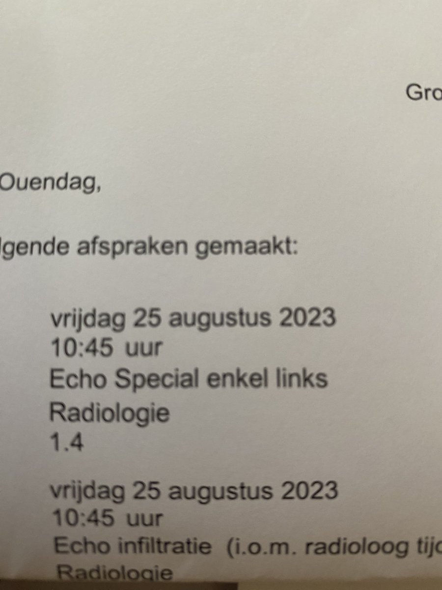 So there will be another phone call on Monday. They have lost the plot