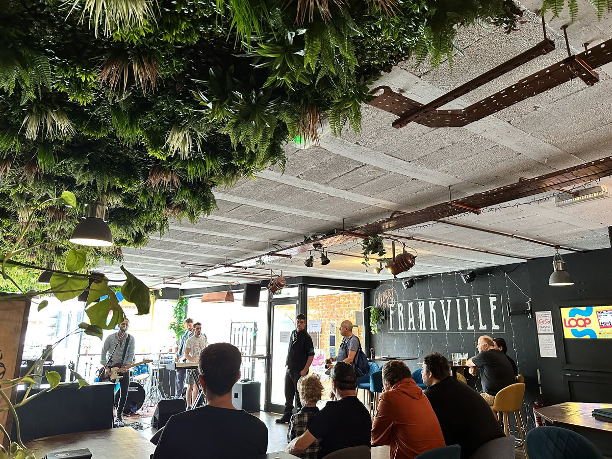 FraggleWorks's tweet image. Found ourselves at #loopfest at @albertcofrank before the show starts at @theatresevern #loopfest23