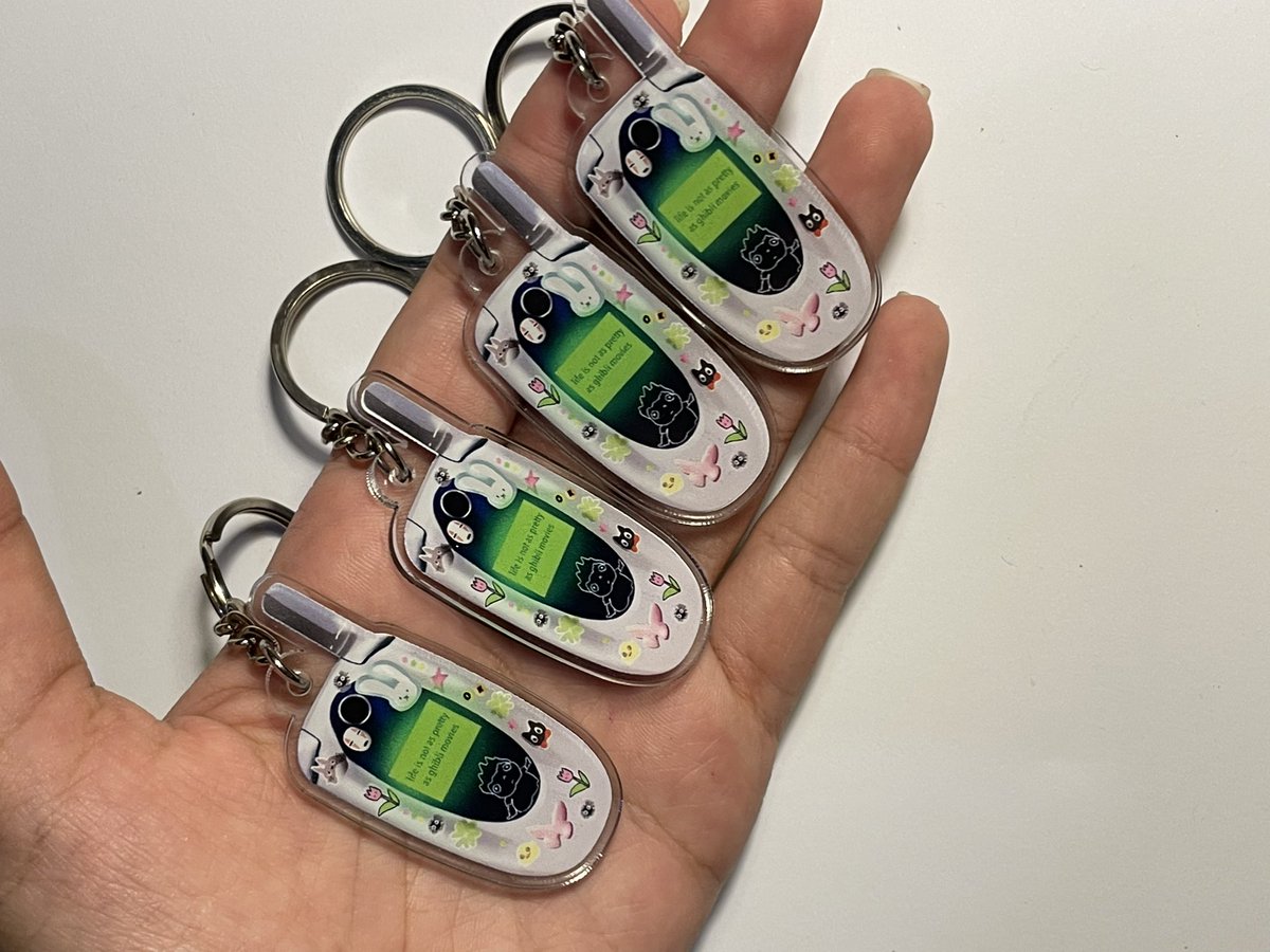 mini ghibli phone charms only for 3̶0̶k̶ 20k!! grab yours tmr!!
