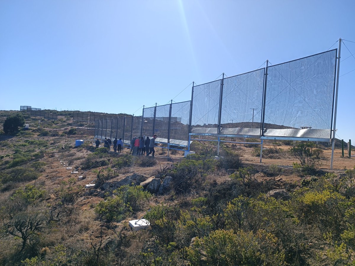 Comunidad agrícola de peña blanca inaugura su nueva batería de atrapanieblas!!