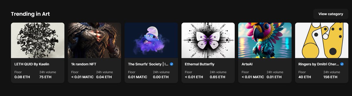 wong16881688's tweet photo. The Smurfs society collection is on the homepage of Opensea.  I hope they put out the legendary collection out there soon. 
#SmurfsMonday  #NFTCollection #NFTartwork #peyo
#Smurfs #NFT
#SmurfReveal
#TheresASmurfForThat
#TheresASmurfForThat
@SmurfsSociety https://t.co/rMPytfRsnO