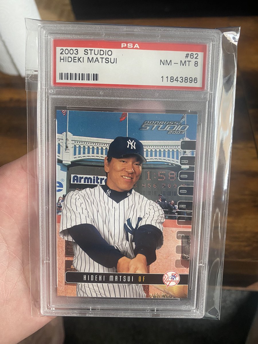 PresCarder's tweet photo. The Yankee PC grows! 

#thehobby https://t.co/mT6FSfswuD
