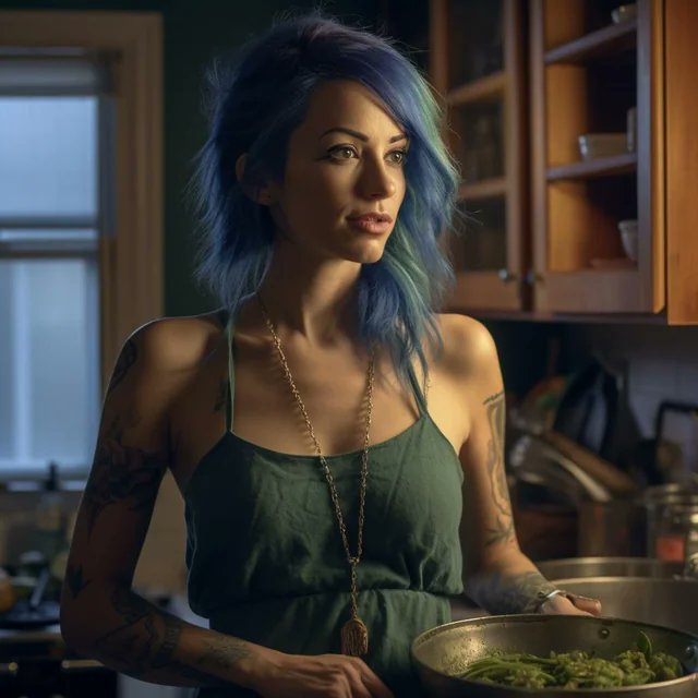 AI recreated The Simpsons characters as real humans and now I am as shook as I am uncomfortable

1) Marge Simpson