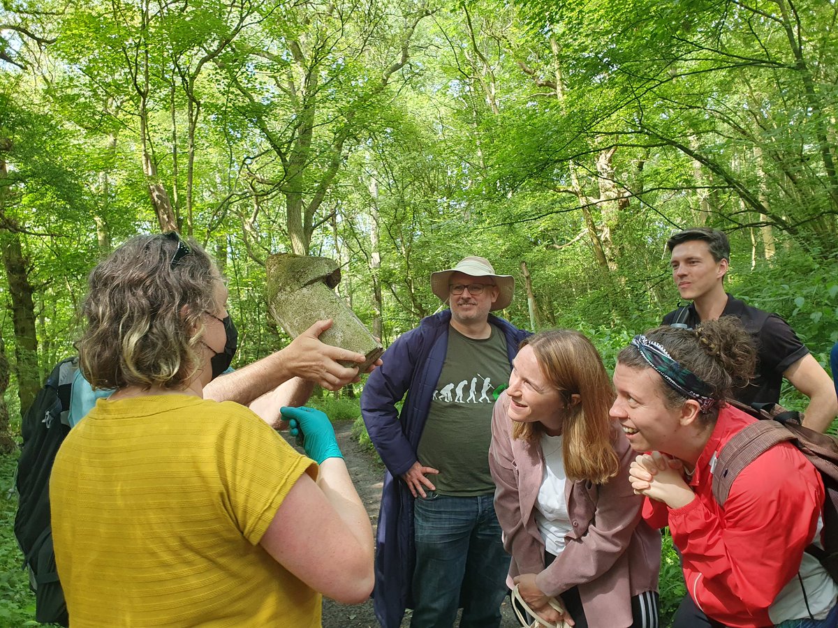 LauraMolway's tweet photo. Had a wonderful first @OxDeaneryEdu @OxfordDeptofEd event looking at sustainability education in schools, rounded off by a close encounter with bats! Brilliantly organised by @tthfuchs and @KimPolgreen hosted by @StAnnesCollege and @WythamWoods https://t.co/IDqNhhE8qc
