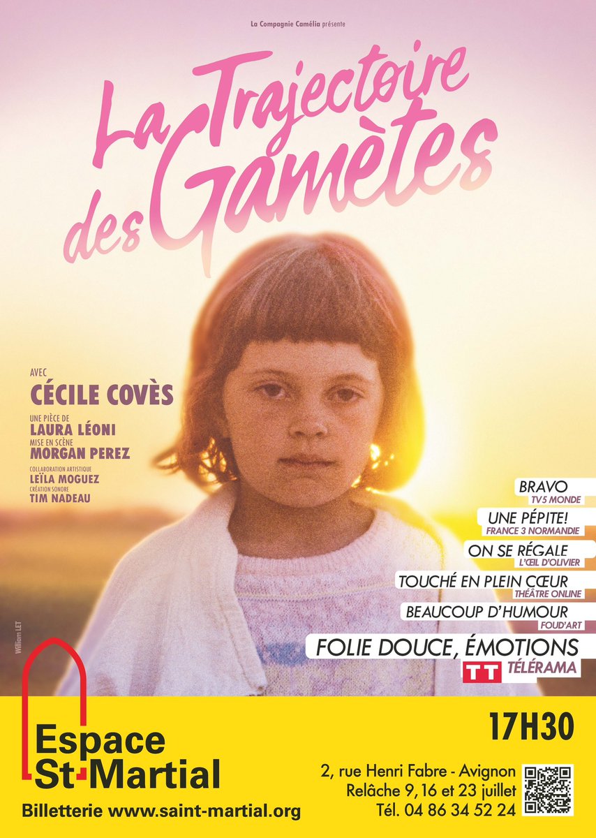 EspaceStMartial's tweet photo. 📷 PHOTO DE SPECTACLE 📸 

 À 17h 30 découvrez : 

🚨 La trajectoire des gamètes 🚨

Production : Compagnie Camélia

#festivaloffavignon #off23 @festOffAvignon #theatre #theatrecontemporain #avignon https://t.co/7tAwdWjv3H