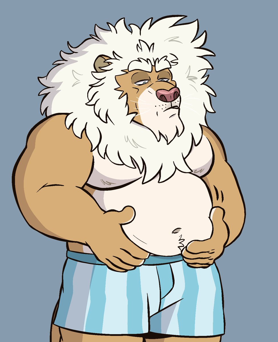 SyncroTrace's tweet photo. Grumpy ole' Lion picked up some weight 🦁 https://t.co/nTeIYpa0Ie
