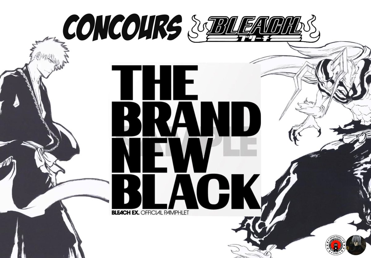 Pour fêter le retour de l’anime Bleach, <a href="/JapanResell/">JapanResell</a> et moi vous offrons la possibilité de remporter l’Artbook Bleach The Brand New Black exclusif à l’exposition ⚔️

Conditions : RT + Follow <a href="/JapanResell/">JapanResell</a>  et <a href="/NastyleTV/">Ranma 𝕏</a>

Bonne chance à tous !