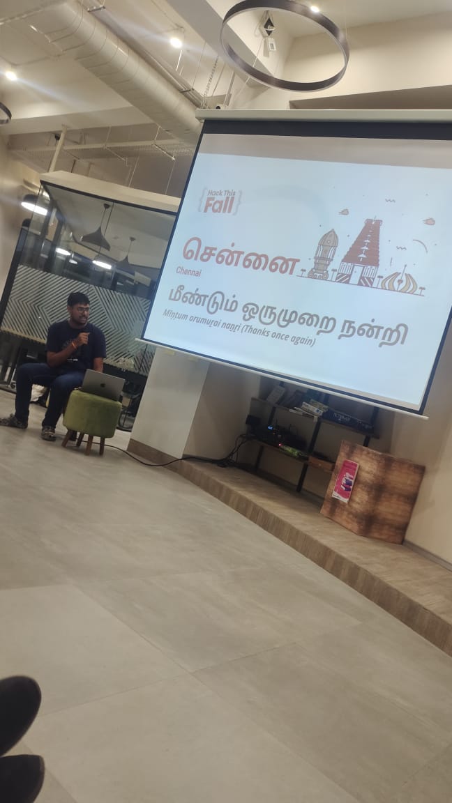 Azfermirza01's tweet photo. Hey Folks!!
Today was such an amazing day! I learned so much and met some of the most incredible people. It's amazing to be able to connect with so many diverse and talented individual.
#HackThisFall #HTFChennai @siddharth_hacks
@hackthisfall https://t.co/VmswozPTl7