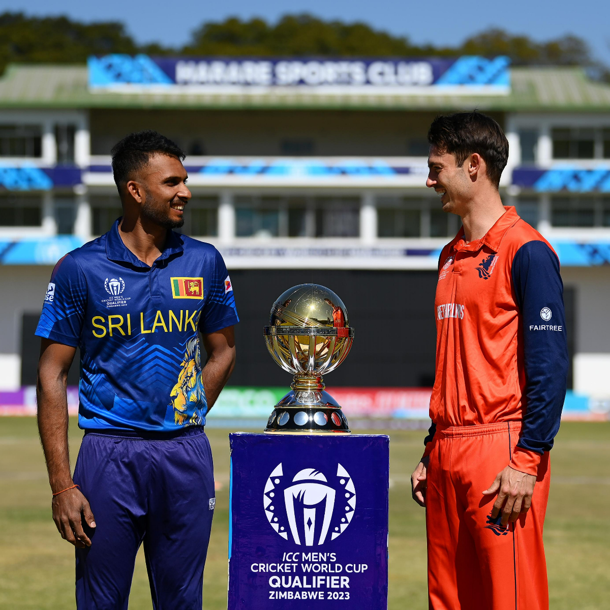 Just one sleep away for the big final 🏆

Whom are you rooting for to win the final?

📸: ICC

#CWC23Qualifiers #SriLanka #Netherlands