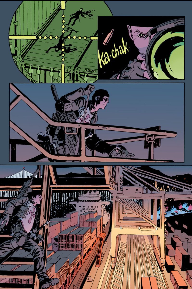 VioletsMoxie's tweet photo. Forgot to do this.. Fave #TheOldGuard comic moments and what I wanted to see in the sequel (doubt it though)

This whole Noriko/Andy confrontation sequence Feat. Badass Nicky  #TOGtakeover https://t.co/HGt8MPLQ9Q