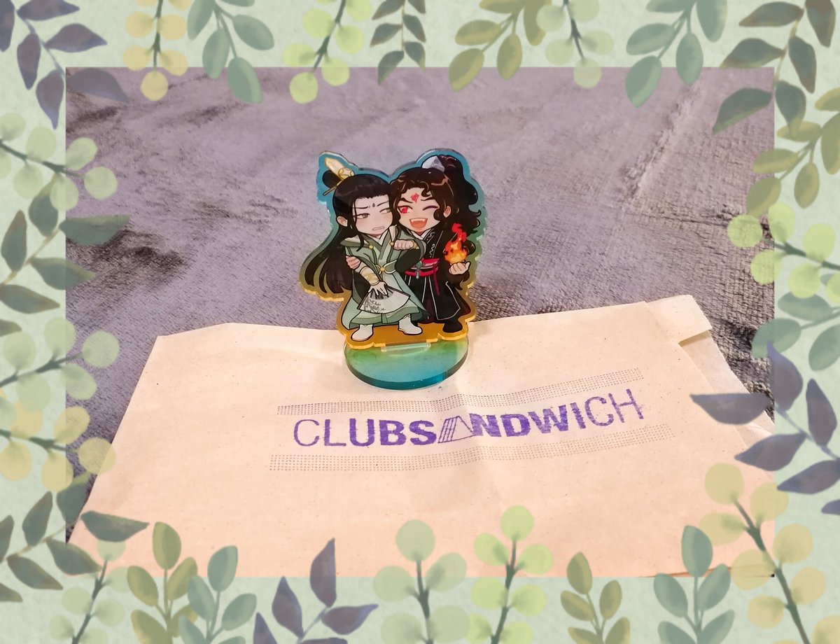 After discovering <a href="/slippeddee/">滑倒 𝓓𝓮𝓮</a>'s WangXian fan stuff on Freibeutershop I had to visit their BL circle booth <a href="/clubsandwich_bl/">CLUBSANDWICH @Comic-Salon Erlangen 2024</a> and found more nice goodies. 🤩