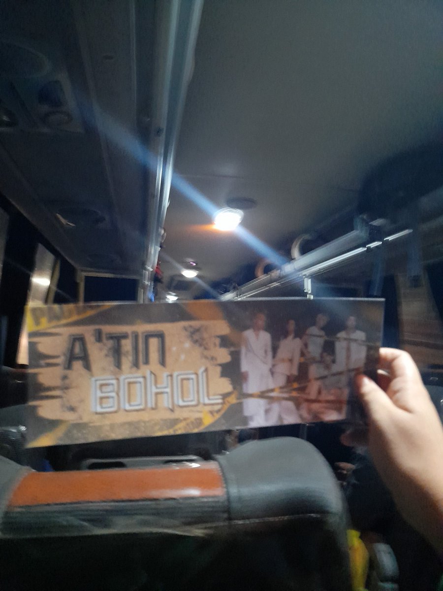 nanginginig-nginig pa🥹 OTW na kami, Mahalima💙✨ 

Reps from A'TIN Bohol are en route to Bacolod na✨ See you later!

<a href="/SB19Official/">SB19 Official</a> #SB19 
#SB19PAGTATAG 
#PAGTATAGWorldTourBacolod