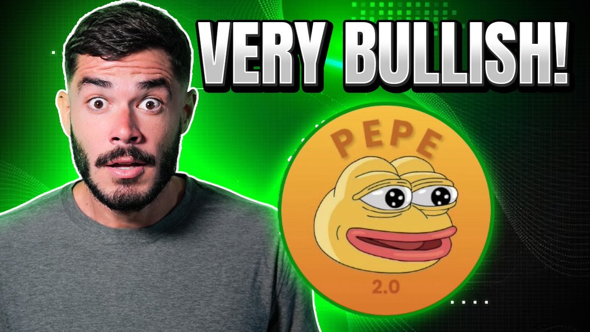 HUGE News For All PEPE 2.0 Holders! 

In This New Video, We Discuss The Twitter Account Being Reinstated, Major Exchange Listings &amp; What The Future Looks Like For @Pepe2CoinEth 

Video Link: youtube.com/watch?v=qHAykS… $PEPE #PEPE #PEPE2