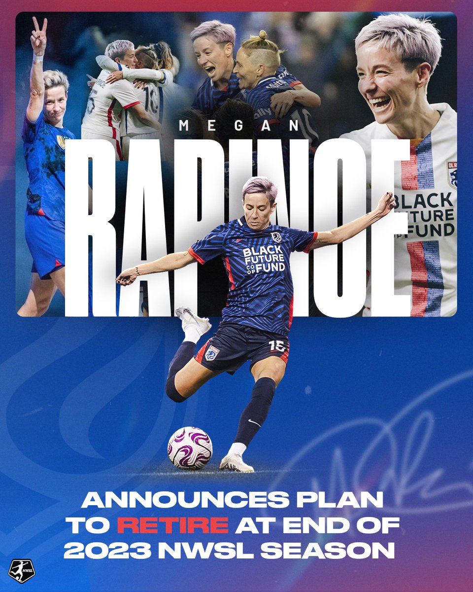 Congratulations on an incredible career in the NWSL and with the <a href="/USWNT/">U.S. Women's National Soccer Team</a>!

Now let’s bring home some silverware 🏆