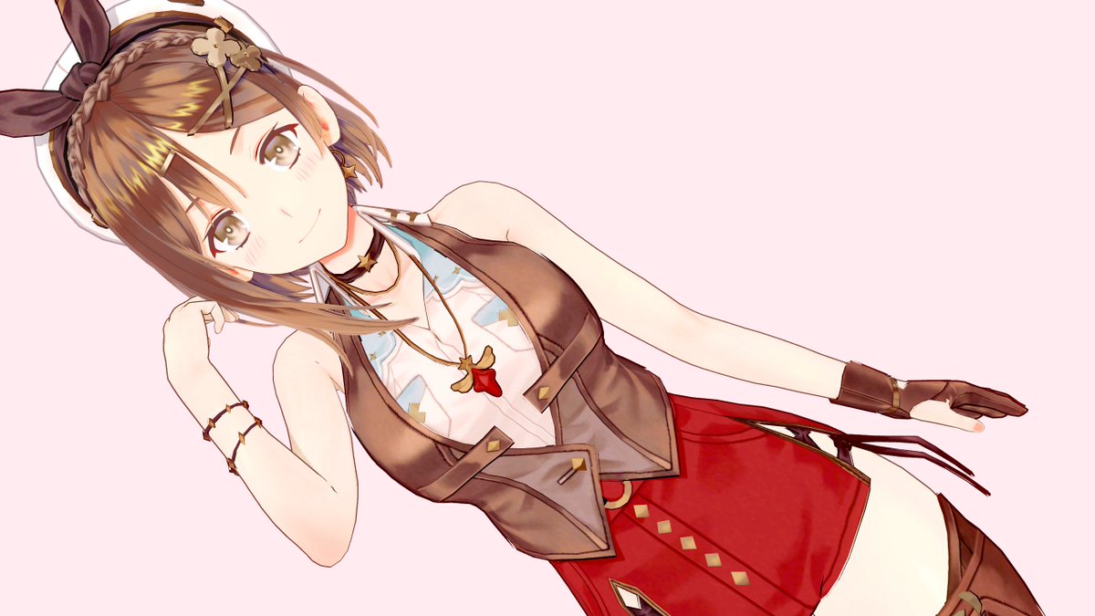 ライザのアトリエ3版のライザ キャラ配布しました（Pixiv参照） 私が