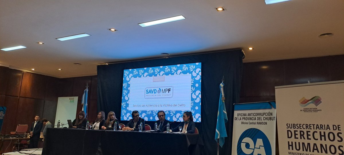 DireccionTrata's tweet photo. @DDHHChubut se hace presente con la @DireccionTrata  en el Predio Ferial de Comodoro Rivadavia, segunda jornada de  "La Corrupción como Facilitadora de la Trata de Personas. Género, Explotación Laboral y Extorsión".
#hablemosdetrata 
@Mingobyjustch @CristianAyalaCH https://t.co/0VpLDvSET3