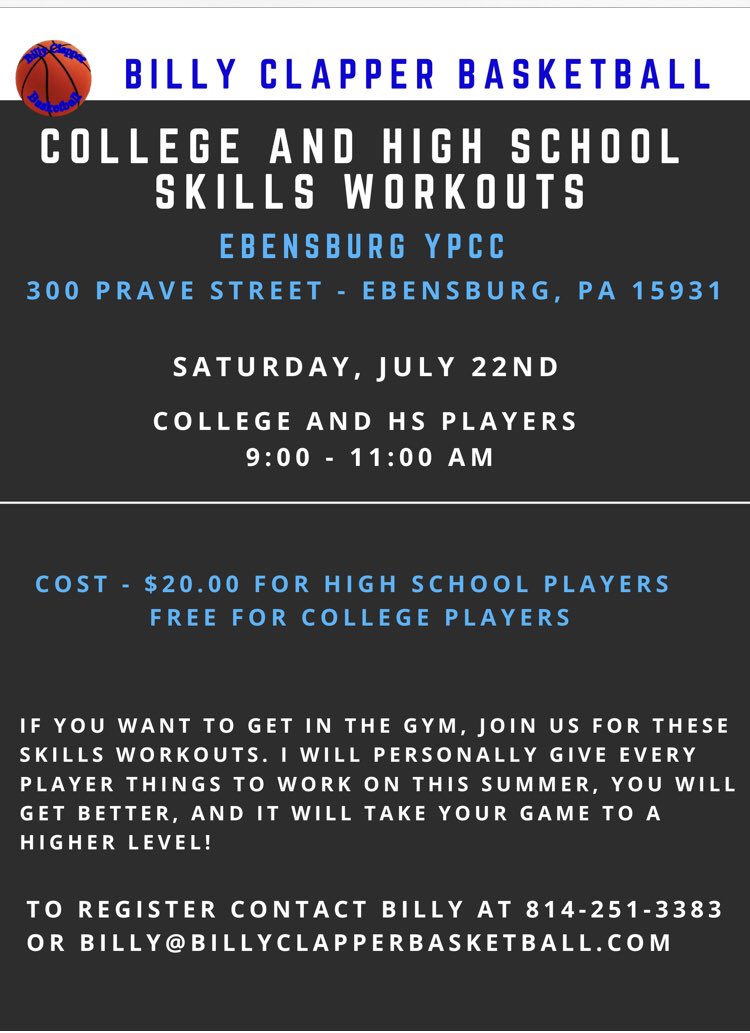 Billy Clapper Basketball tweet media