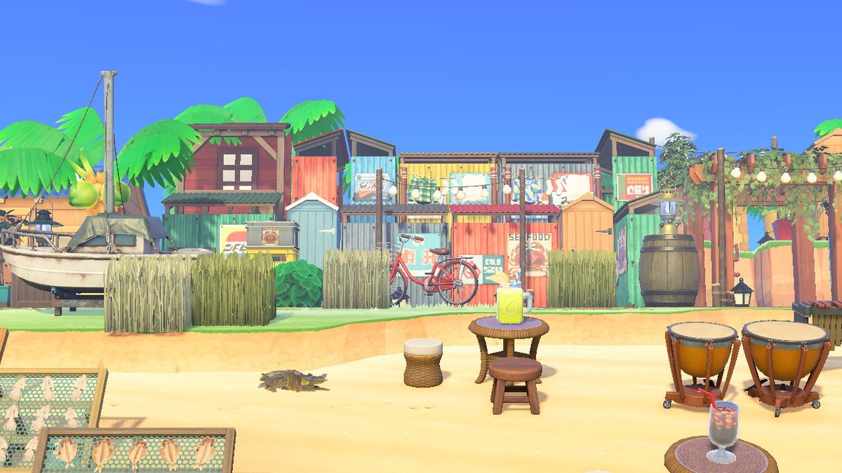 Wiltwist2's tweet photo. Coucou
On continue avec la ville côtière de Levingstone et son coin pêcheur
Bonne journée💕
Hi
To be continued with the coastal town of Levingstone and its fishing area
Have a good day
#AnimalCrossing #ACNH #ACNHDesigns #ACNHbuilt #ACNHdeco #acnhinspo https://t.co/Dt9ACMMiZt