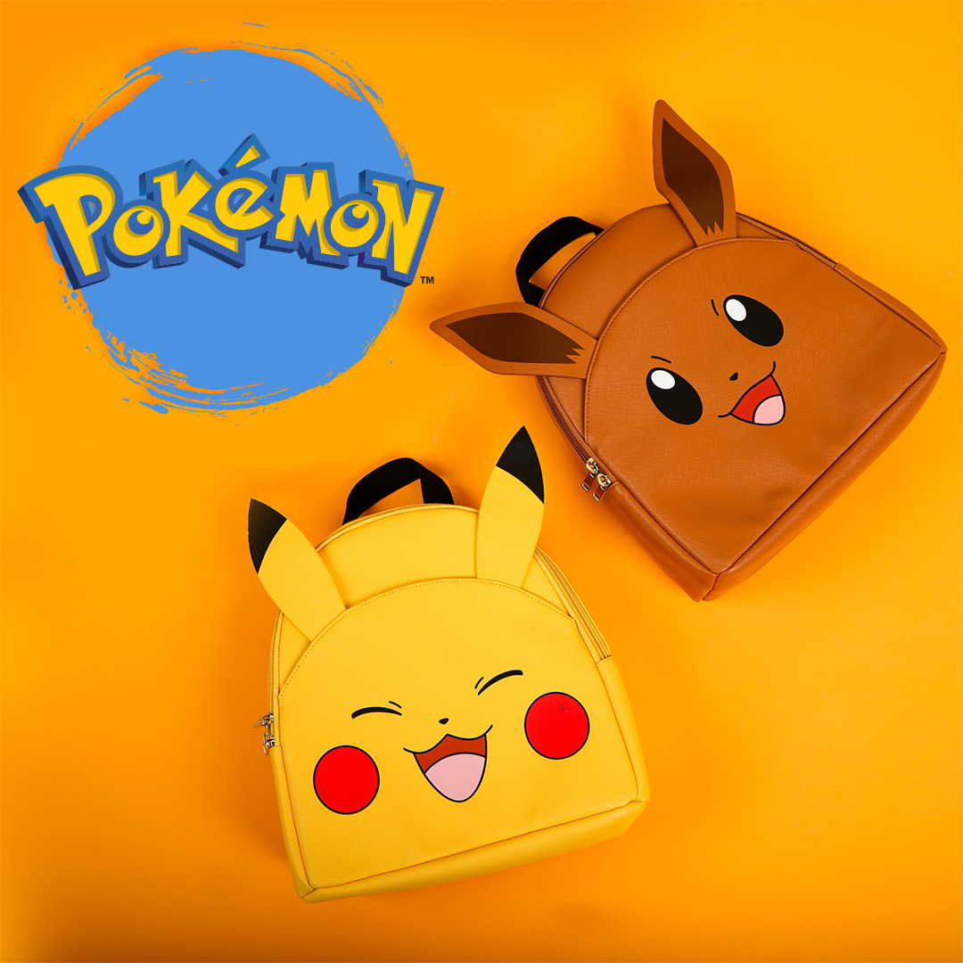 bioworldcanada's tweet image. These stylish Pokemon mini backpacks are perfect for showing off your PokéLove! #pokemon #minibackpacks #pikachu #evee #bioworldcanada