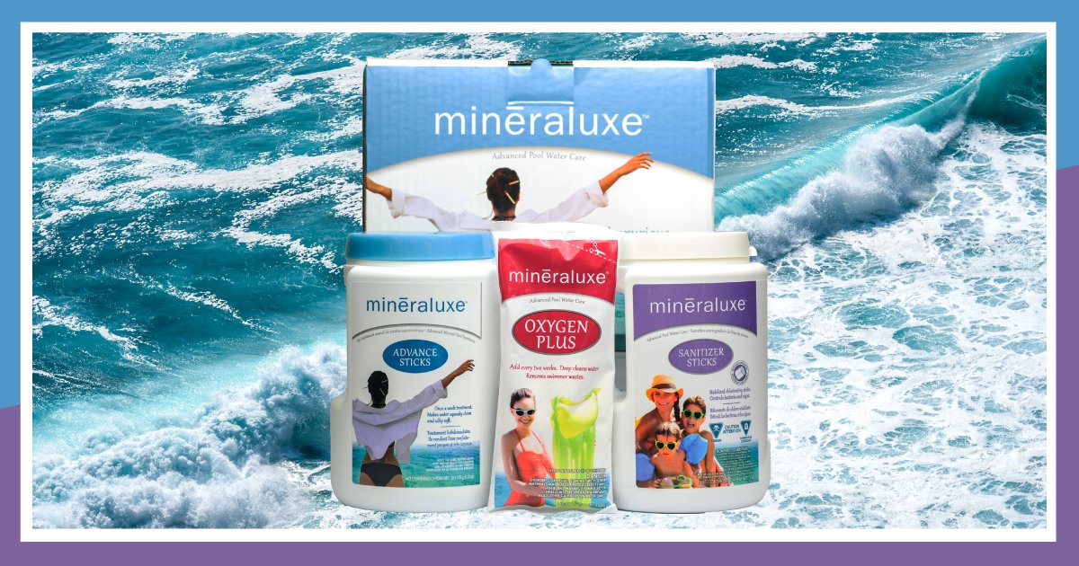Mineraluxe Advanced Pool Water Care.
It’s the perfect way to take pool ownership to the next level, making maintenance simpler, healthier and more luxurious.

#mineraluxeforpools
