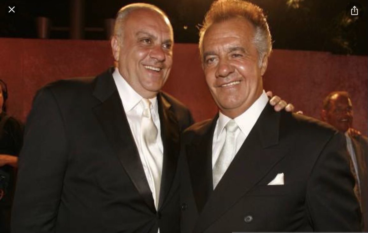 A great friend to me and my family long before #TheSopranos. Today is the first anniversary of Tony’s passing. But he’s not far away…I always smell that cologne. A soul like his never dies. #God bless him and his family. #TonySirico #PaulieWalnuts