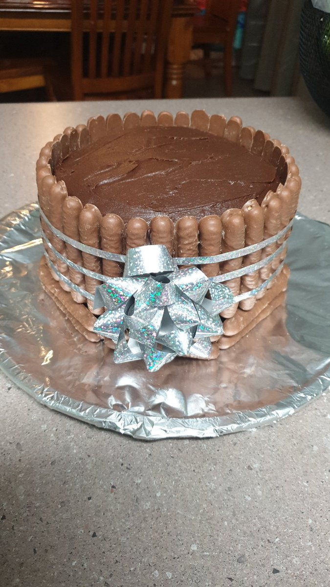 Getting ready for the triplets birthday. Double digits. Finish the cake tomorrow once set.  #birthdayboy #birthdaygirl #birthday #birthdayparty #Chocolate #triplets #homemadecake #mudcake
