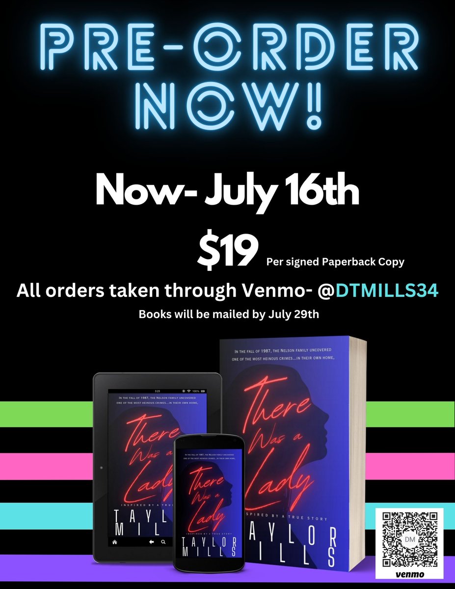 I'm now accepting Pre-orders for signed copies of my new #book before it hits #Amazon on August 1st!!

#mysterybooks #books #ghoststories #BooksWorthReading #BookRecommendations #booktwt