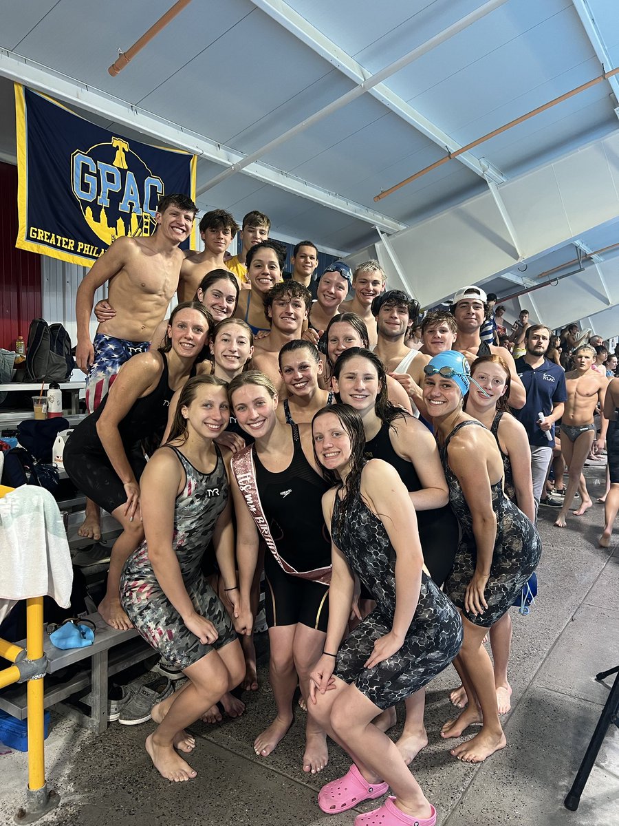 This crew is ready to crush it AGAIN today at MA Sr Champs!! Let’s GO GPAC! #GPACpride
