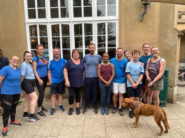 Some of the ⁦@SurreyDownsHC⁩ team for the #NHS75 park run this morning. Thanks Markku for delegating so effectively to ⁦@KeishaAntonopo1⁩ to organise as she did it so brilliantly! All part of our #PullingTogether programme ⁦@lpaice⁩ ⁦@SurreyHeartland⁩