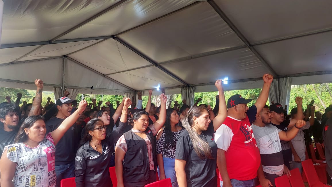 #8Jul | 🇻🇪 #AlMomento|| comenzamos el 2do. Día en el Estado <a href="/LaGuaira_MRT/">TUPAMARO LA GUAIRA</a> aperturamos con la entonación de nuestro glorioso himno para continuar en nuestra construcción estatutaria.
#GeneraciónTricolor 
#SecretariadoNacionalTupamaro2023