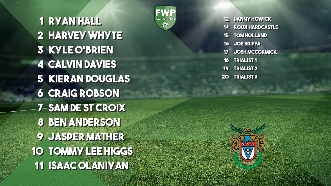 Bognor Regis Town FC on Twitter "BOGNOR REGIS TOWN Hall Whyte O'Brien