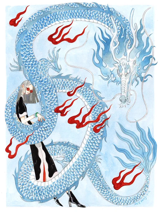 Blue dragon