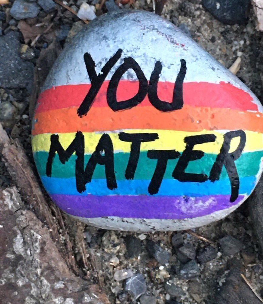 You matter. 🏳️‍🌈