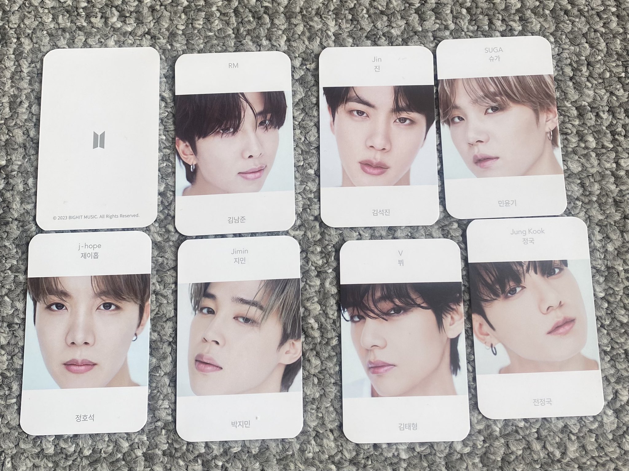 j )⁷ on X: Photocards for the BTS book “10-Year Record of BTS