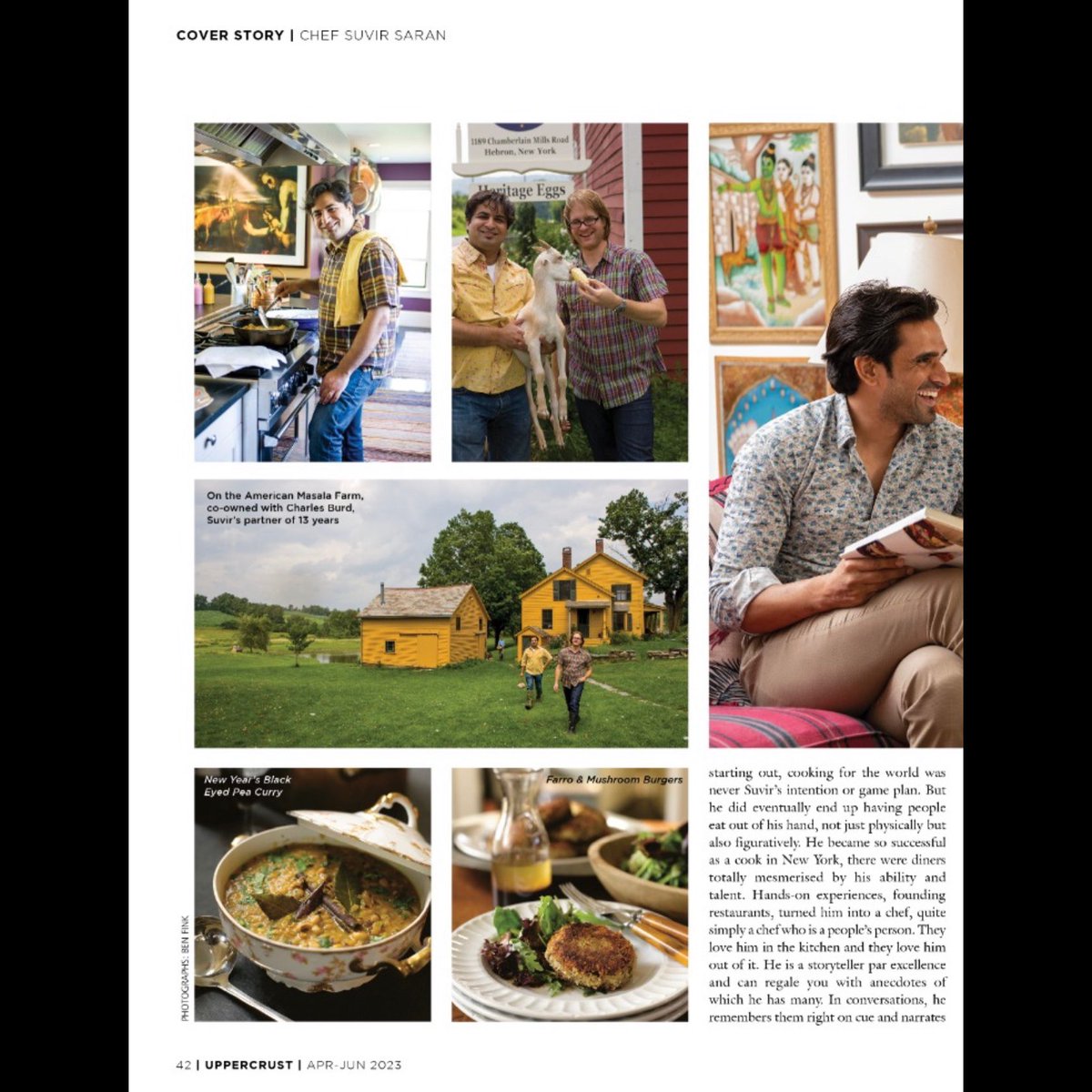 suvirsaran's tweet image. Excited about being the #CoverBoy for #UpperCrust
My #mom , #GunjanKhannaBansal of #PandaWokk , @VardaanMarwah , my #siblings and #Indian #home #cooking get called out as being my #inspiration and supoort, which made me most happy. 🙏

beta.uppercrustindia.com/online-edition…