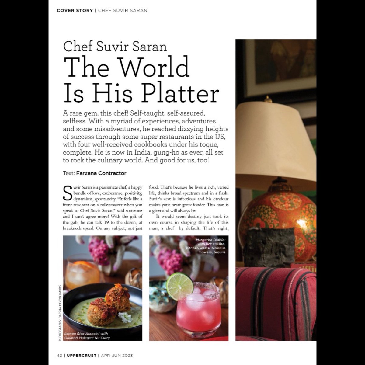 suvirsaran's tweet image. Excited about being the #CoverBoy for #UpperCrust
My #mom , #GunjanKhannaBansal of #PandaWokk , @VardaanMarwah , my #siblings and #Indian #home #cooking get called out as being my #inspiration and supoort, which made me most happy. 🙏

beta.uppercrustindia.com/online-edition…