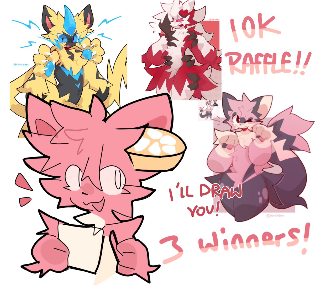 10k raffle!! 😸

Like, rt and follow
post a funny cat meme

i’ll pick 3 winners in 5 days 👍