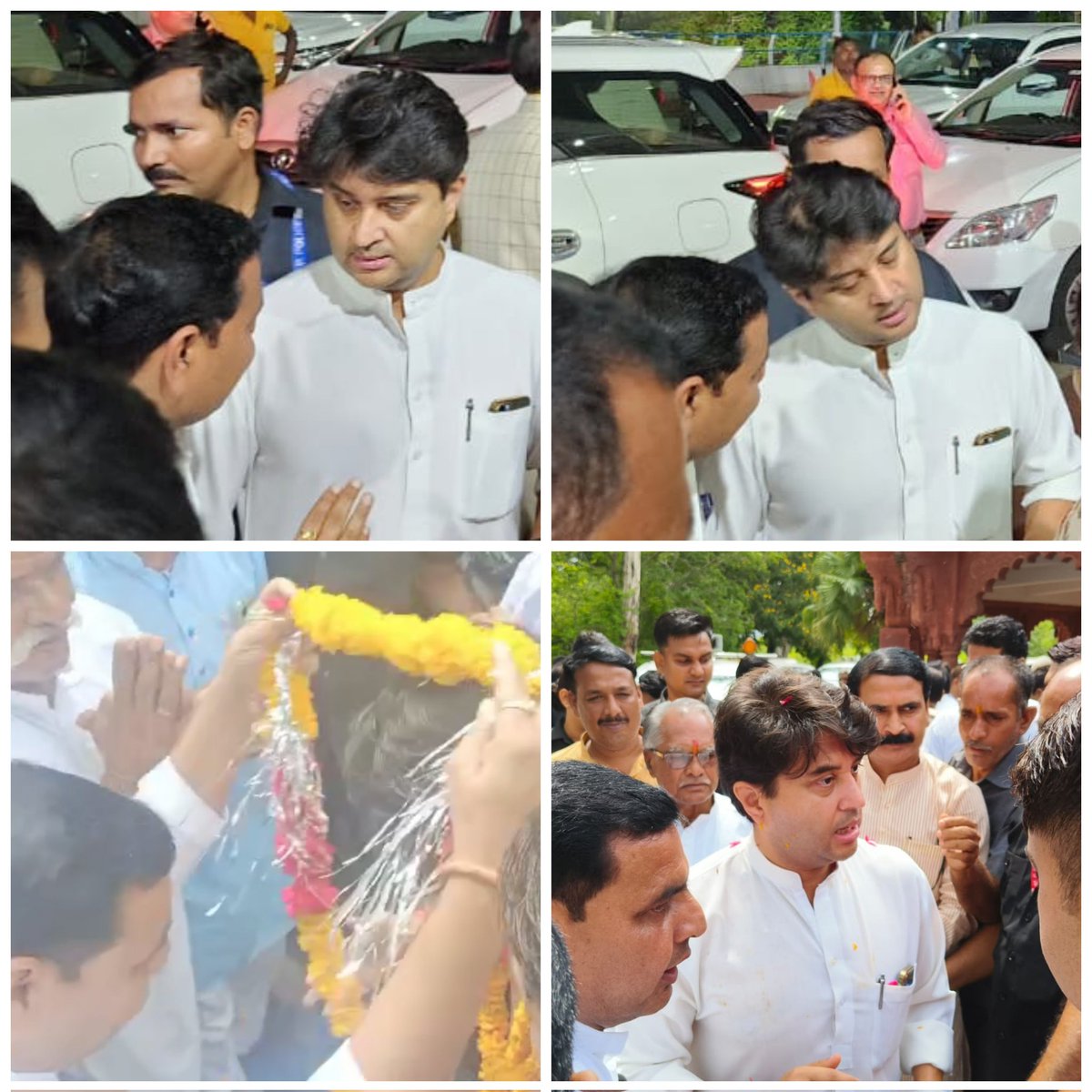 UmeshRaghubjp's tweet photo. भारत सरकार के केंद्रीय नागरिक उड्डयन मंत्री #श्रीमंत_ज्योतिरादित्य_सिंधिया_जी से गुना में सप्रेम भेंट की।
@JM_Scindia https://t.co/neaR1uAo05