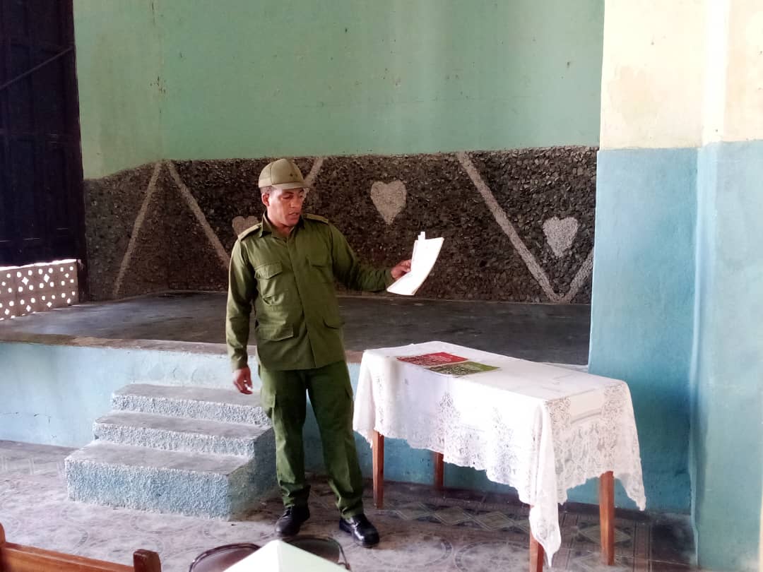 🇨🇺🇨🇺Desarrolla el día territorial de la defensa ZD-02 Bolondron 
#MatancerosEnVictoria 
#PedroBetancourtEnVictoria
<a href="/JanyMartnez10/">Hanny Martínez</a>