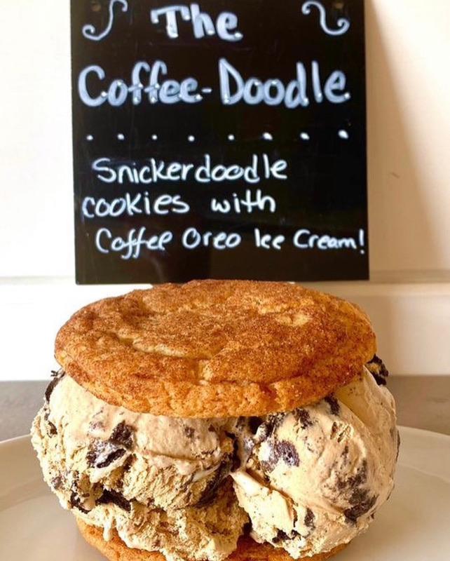 ☕️This Sandwich is Brew-tiful! The Coffee Doodle: A delicate blend of cinnamon &amp; coffee make this the perfect way to rev up your Weekend!!

🎠The Truck is at the Greenway Carousel this weekend 12-6 or til sold out!

Tap👇🏼for online ordering &amp; DoorDash!
thecookiemonstah.com